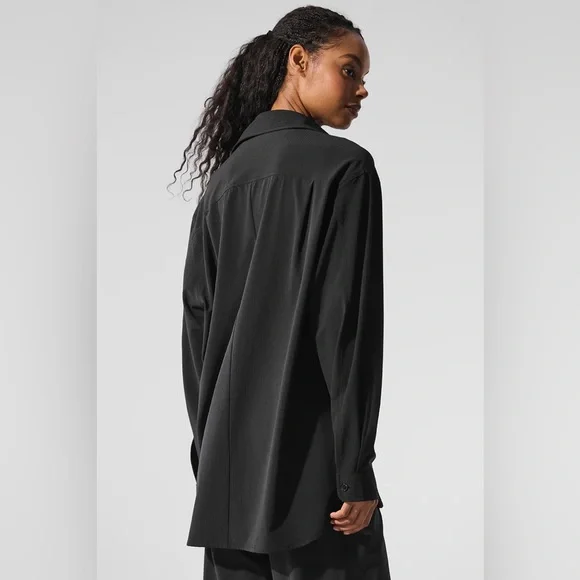 Alo Yoga Dreamscape Button Down Long Sleeve Top Tops